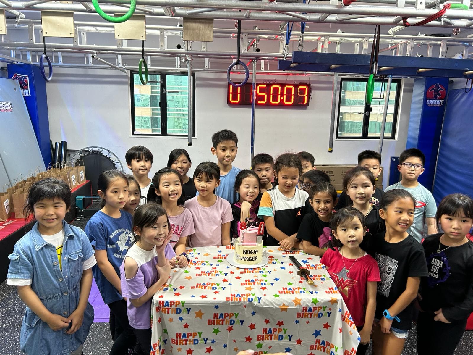 Ninja Warrior 小忍者生日會